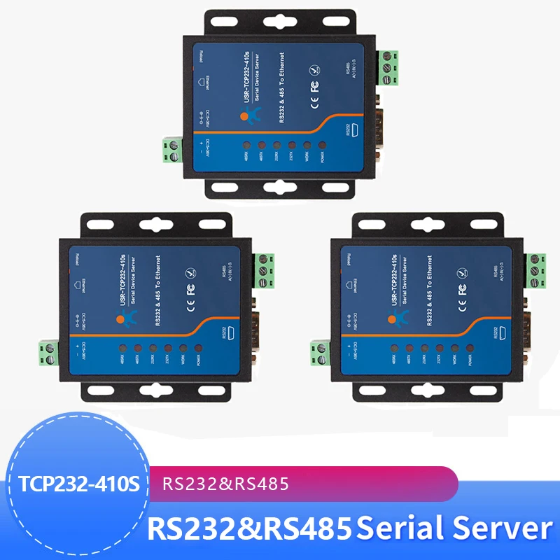 

3PCS USR-G771-E LTE CAT 1 Cellular Modem Support LTE GSM TCP UDP Transparent Transmission RS232 RS485 Interfaces with SIM Card