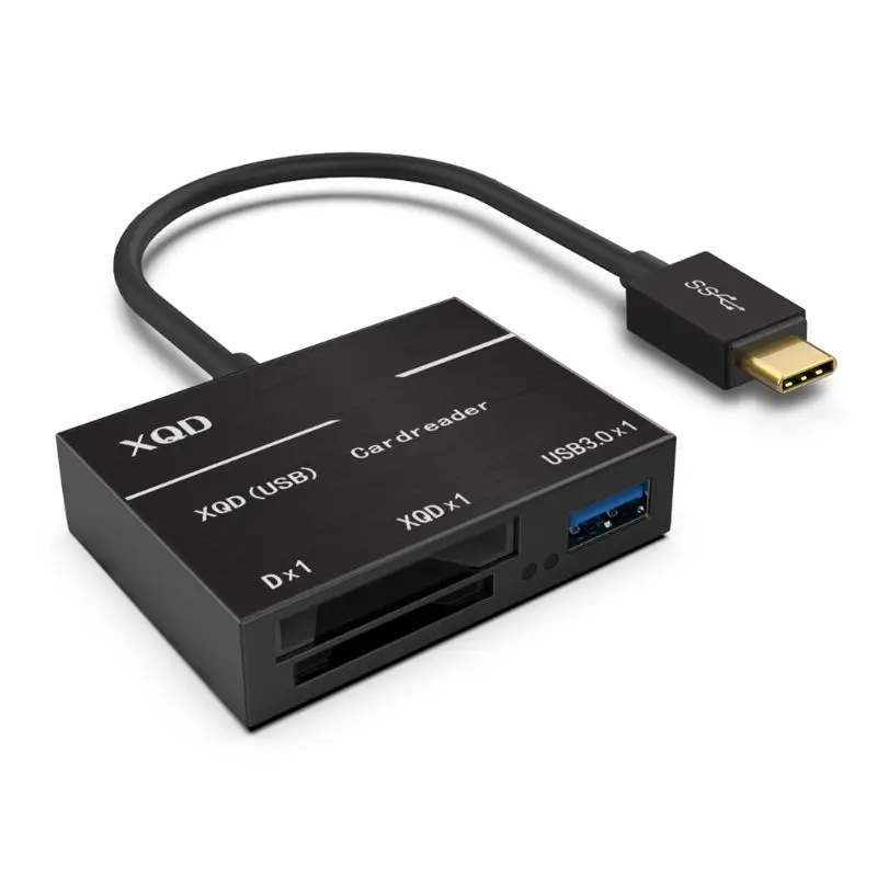 New Type-C to XQD/SD High Speed Card Reader USB3.0 Camera Computer Kit Adapter for Sony G Series Lexar XQD Cards