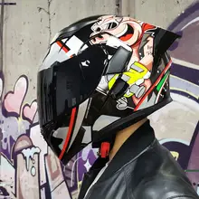 JIEKAI Double Shield Motorcycle Helmet #2