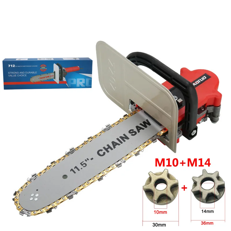 

Electric Saw Parts Upgrade 11.5 Inch Bracket Changed 100 125 150 Electric Angle Grinder 11.5 Inch M10/M14/M16 Chainsaw Bracket