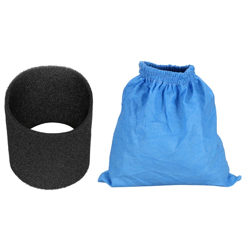 Accesorios de repuesto para aspiradora Karcher MV1 WD1/2/3 SE4001, 1 bolsa de tela + 1 filtro de algodón, filtro textil de espuma húmeda/seca