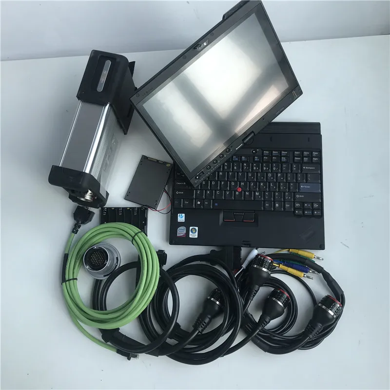 

MB Star c5 V2024.06 Software in 360g SSD computer X220T Laptop SD 5 MB car OBD2 diagnostic Tool