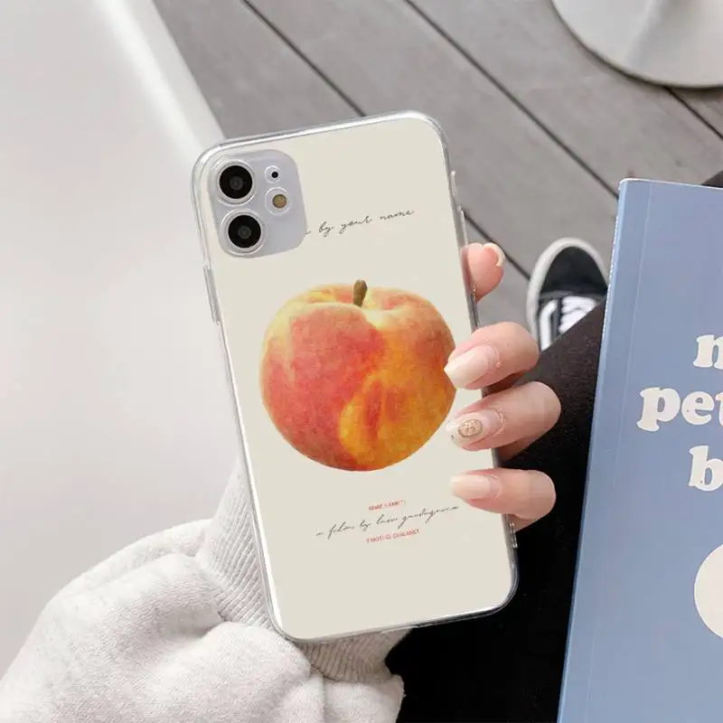 Call Me by Your Name  Phone Case Soft Case for iphone 13 11pro 12pro MAX 8 7 6 6S Plus X XS MAX 5 5S SE XR Fundas Capa