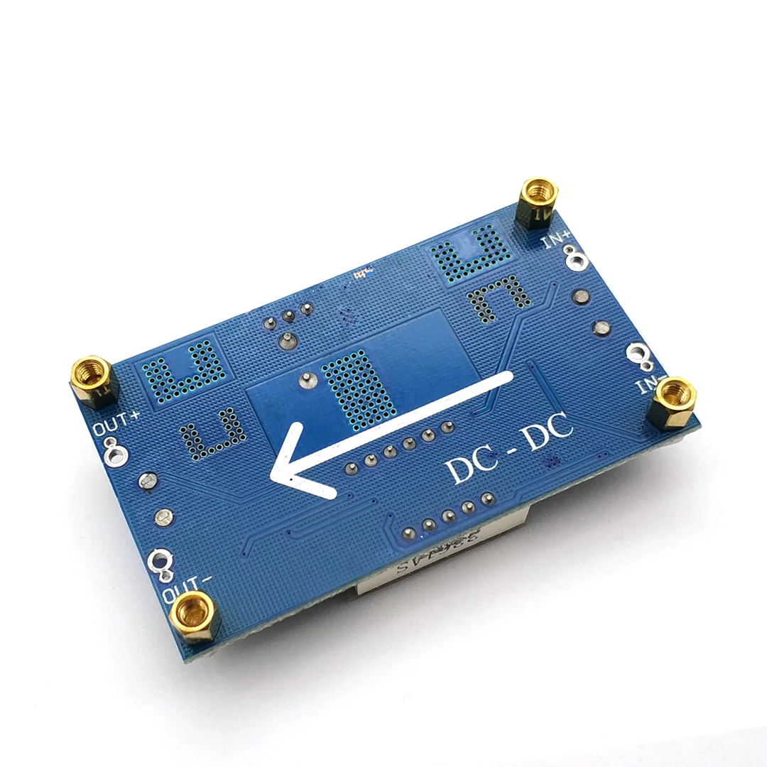 XL4015 DC-DC 5A модуль регулятора напряжения 75 Вт Регулируемый понижающий модуль с дисплеем вольтметра