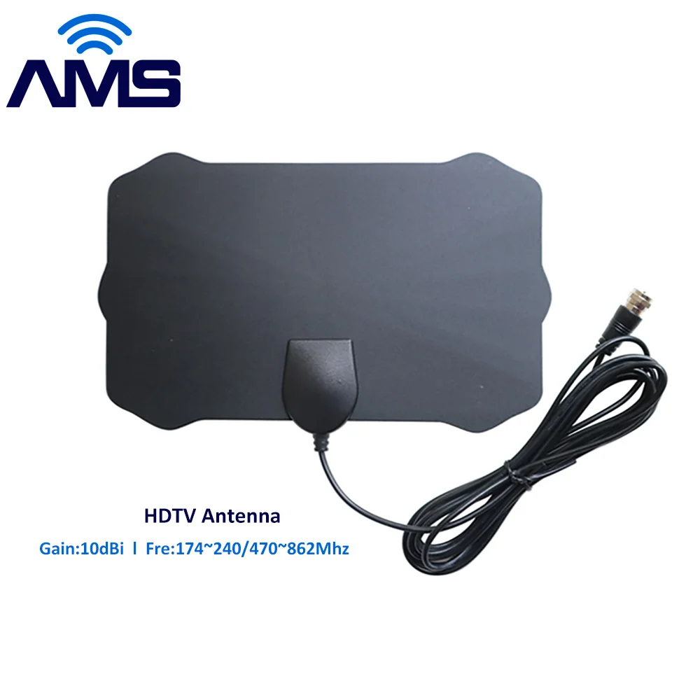 AMS Nhà Máy Bán Buôn Mới Giấy Mỏng Truyền Hình Kỹ Thuật Số Ăng Ten Internet Miễn Phí 1080 P Dính IEC Nam 4K HD DTV Hộp Hoạt Động Trên Không