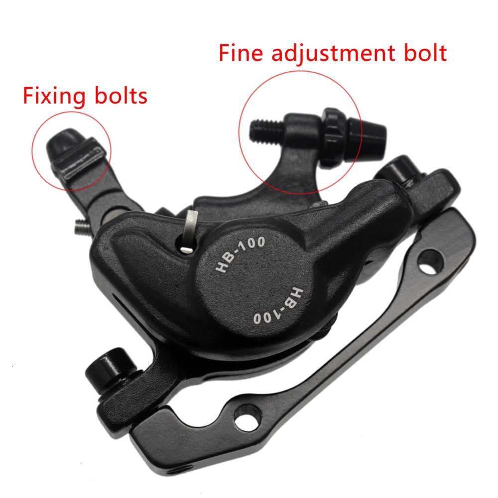 ZOOM XTECH HB100 Mountainbike Hydraulisches Bremsenset Langlebige Scheibenbremsen (Vorne + Hinten) für MTB Downhill & Offroad-Radfahren – Detail 5