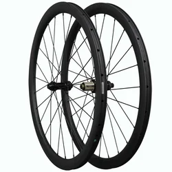 ICAN Carbon Bike Wheelset Disc Brake Super Light Rim Novatec 411 412 SAPIM-CX-RAY Wheels Carbon Clincher 50mm Carbon Wheels