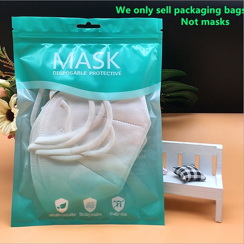 INTEGRITY-100 PCs, 300PCs Self Sealing Zipper Plastic Packaging Storage Bags, Zip Lock Pouche