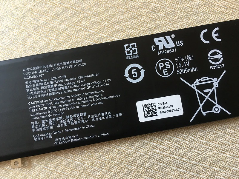 SupStone RC30-0248 Battery For Razer 2018 Blade15 RZ09-0238 RZ09-0367 RZ09-0288 RZ09-0301,RZ09-0313,RZ09-0421,RZ09-0409 Stealth