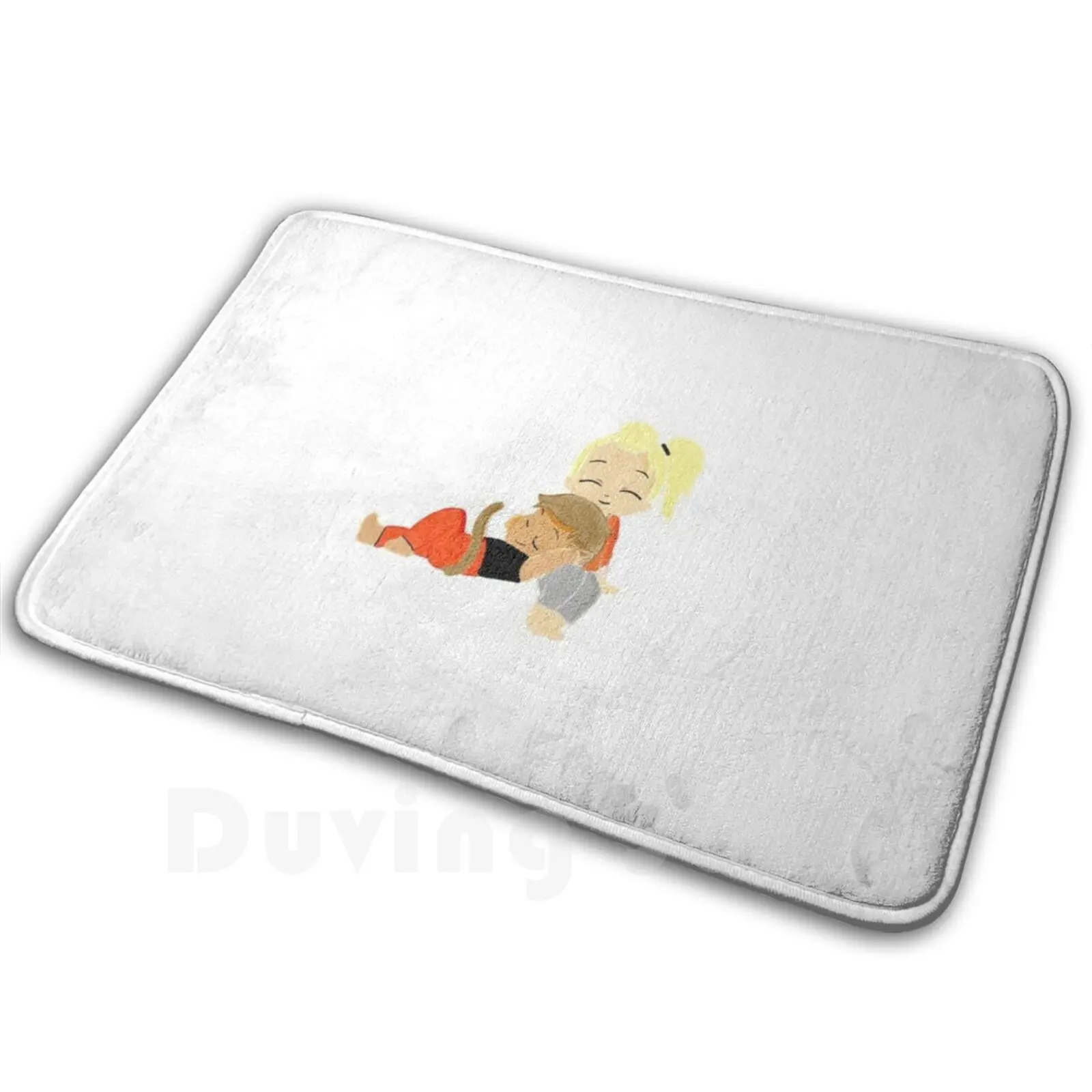 Catradora Soft Non-Slip Mat Rug Carpet Cushion Catra Adora Catradora She Ra Cute Chibi