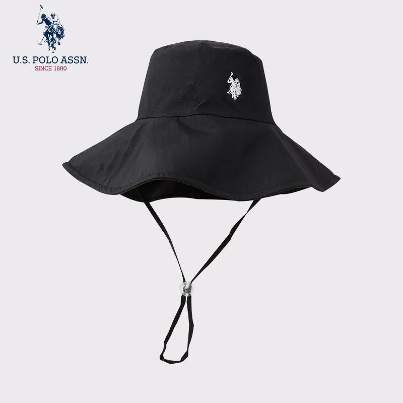 Us Polo Assn Four-color Male And Female Fisherman Hat Sun Protection Polo Hat Summer Casual Fashion Wild Outdoor Shade Basin Hat