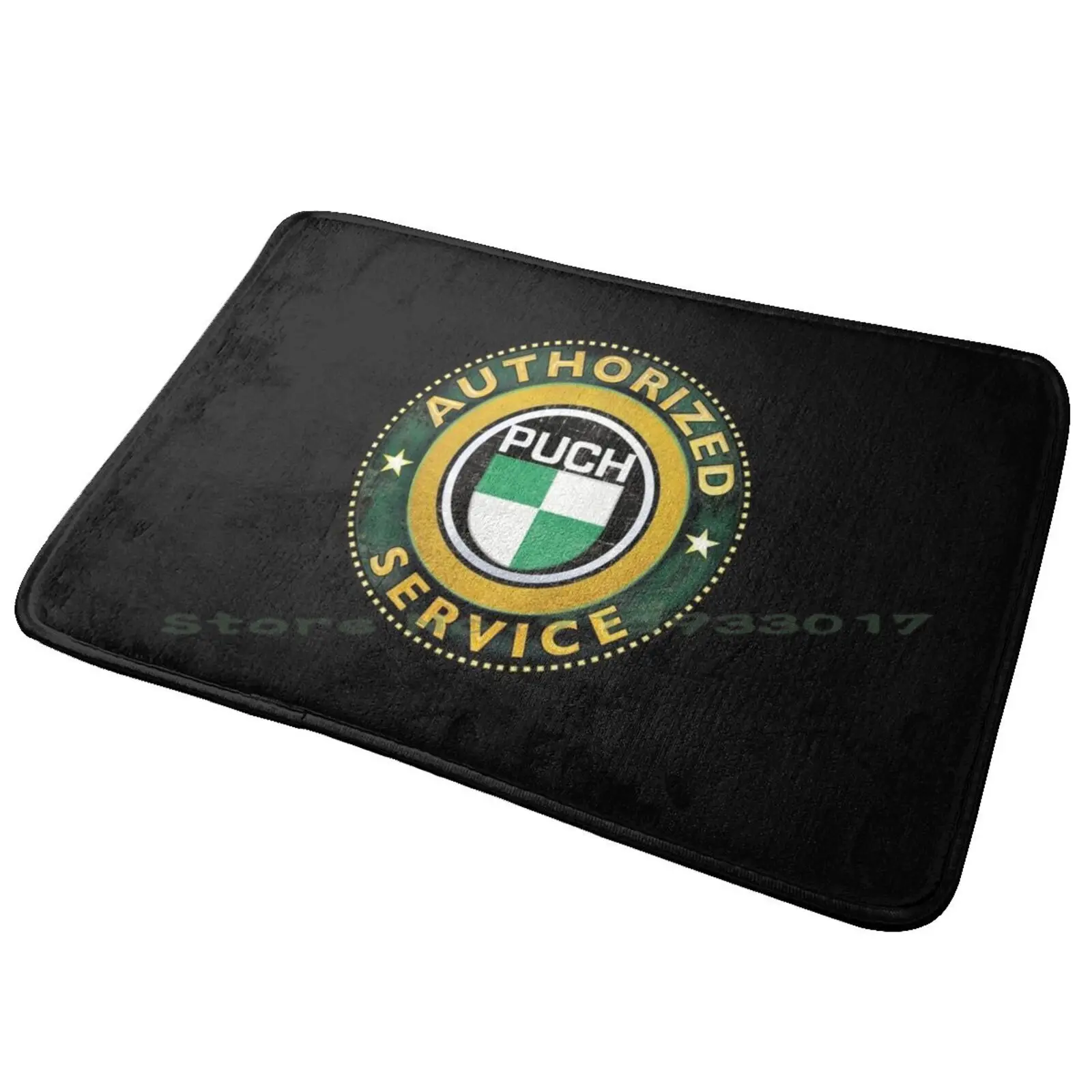 Puch Service Entrance Door Mat Bath Mat Rug Puch Service Mopeds Motorcycles Benelli Anti-Slip Bedroom Kitchen Foot Mat Floor