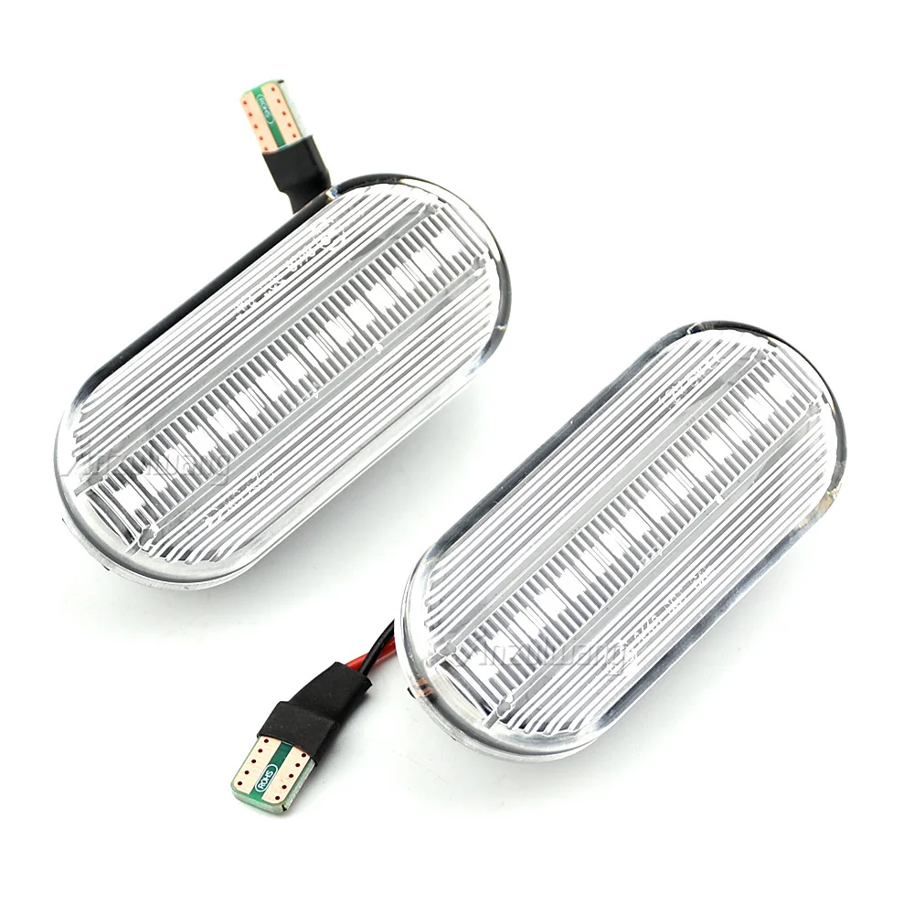 2PCS Led Dynamic Side Marker Turn Signal Light Sequential Blinker Light For VW Golf 3 4 MK3 MK4 Passat 3BG Polo 6N 9N Bora Vento