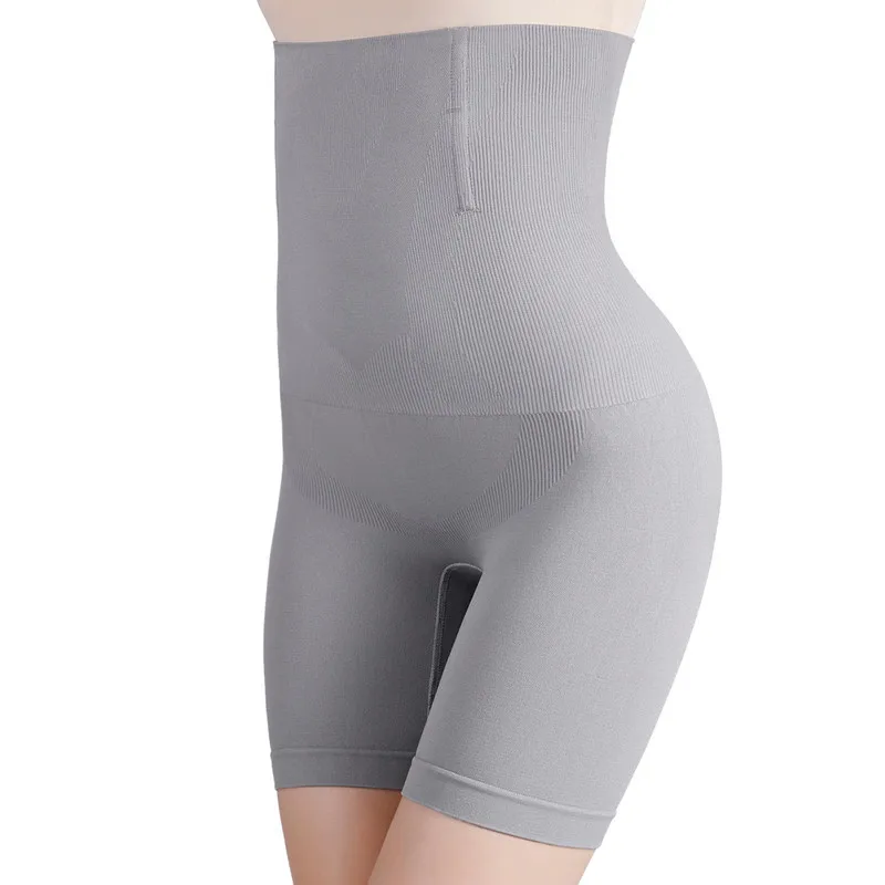 Espartilho abdominal pós-parto de cintura alta para mulheres, calças para moldar o corpo do quadril, calcinha plus size shaper, pele preta slim underwear, nova