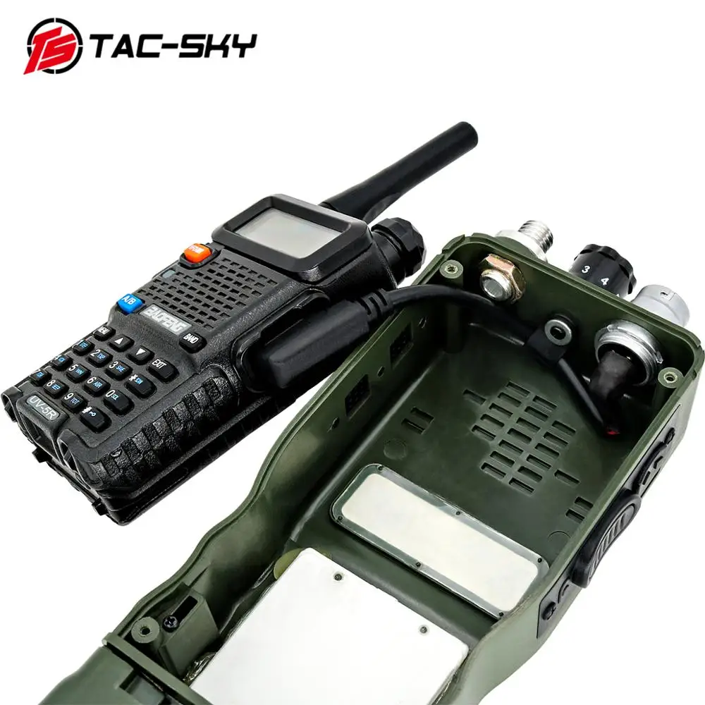 Imagem -06 - Tac-sky an Prc 148 152 152a Walkie-talkie Faça Você Mesmo Conector u 283 U283 u Plugue de Pinos para Adaptador de Soquete Kenwood