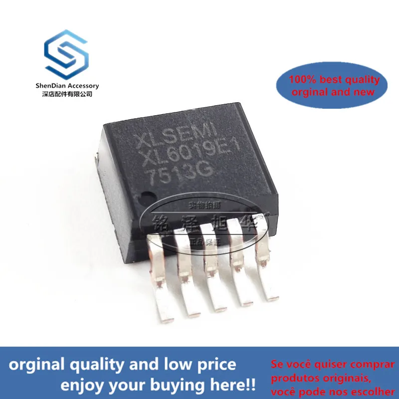 5 pz 100% originale nuovo migliore qualità XL6019E1 XL6019 TO263-5L Boost corrente costante IC chip foto reale