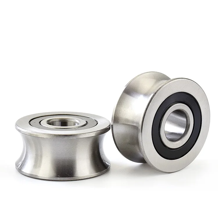 2 Stück LFR5206-25NPP LFR5206-25KDD U-Nut-Rollenlager LFR5206-25 ZZ 2RS 25x72x23,8x25,8 mm Laufbahn 25mm Welle – Detail 2