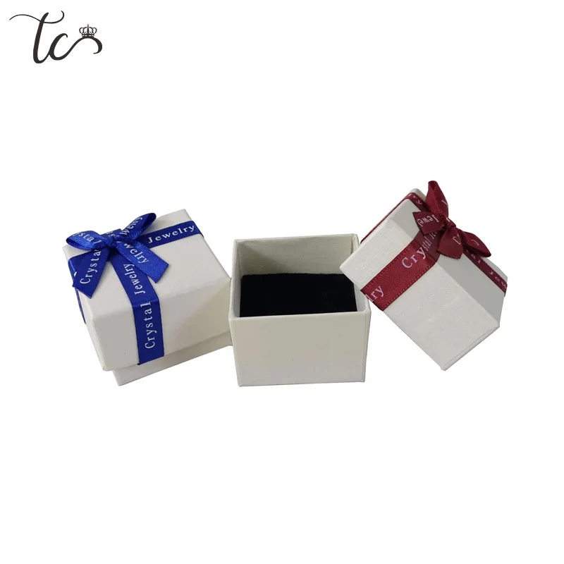 Jewelry Packaging Box Earring Necklace Organizer Storage Box Jewelry Store Gift Box Trinket Box Multi-color 24pcs/Lot 5*5*3.8cm