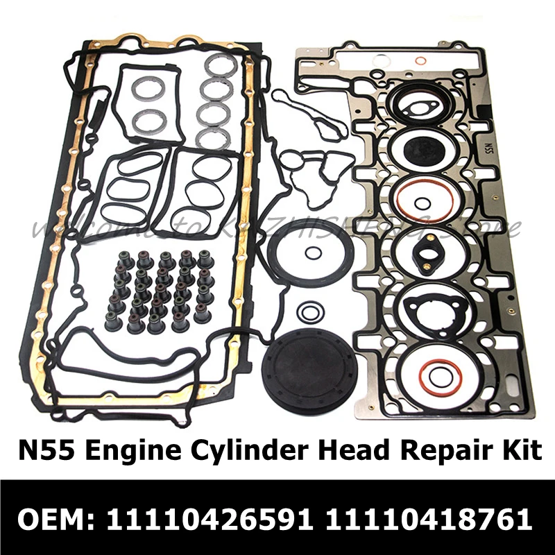 11110426591 Car Accessories Engine Cylinder Head Gasket Set For BMW 1 3 5 7 Series X6 Z4 E90 E60 E88 N55 Crankcase Repair Kit