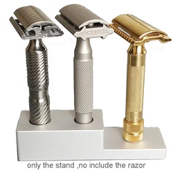 Dscosmetic alloy double edge safety razor standed safety razor holder