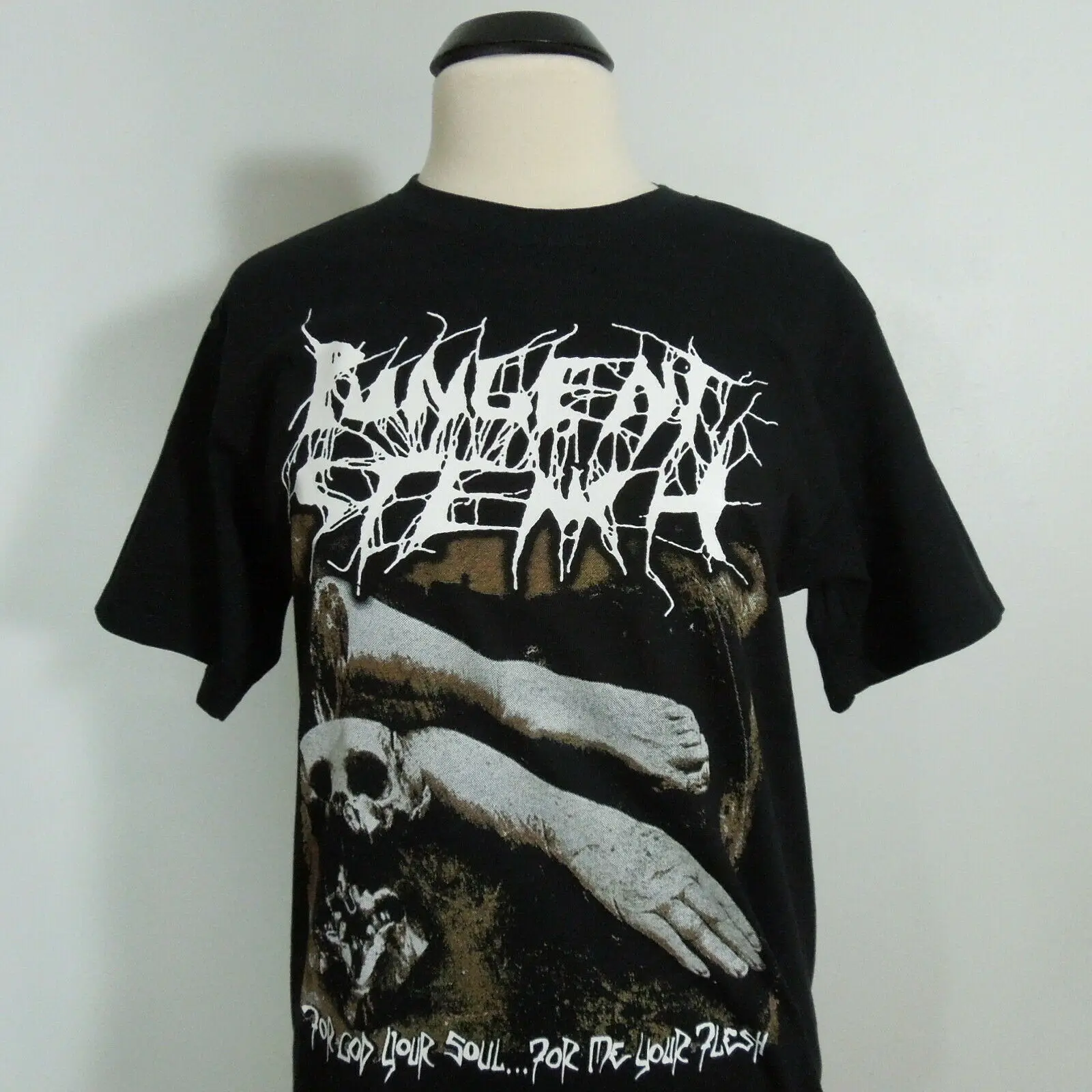 - PUNGENT STENCH For God Your Soul For Me Your.. T-Shirt Black Men's sz M (NEW)