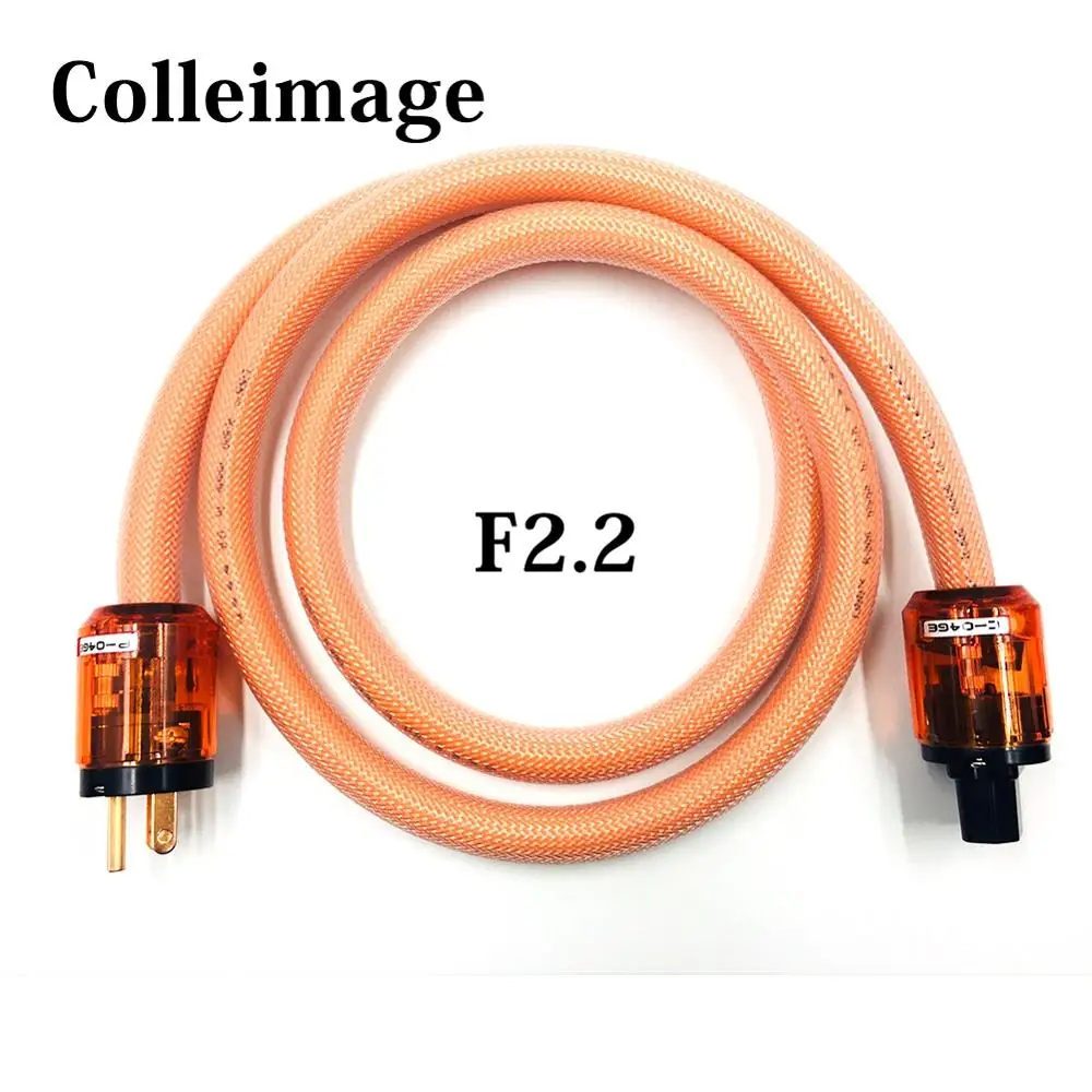 

Hifi Linn K800 5N OCC AC Power Cord Cable P-046 US power plug c-046 IEC connector power Cable