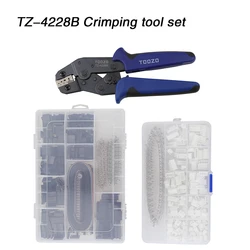 Crimpen Werkzeug Crimp Zange Set XH 2,54 SM Stecker Frühling Clamp Crimpen Zangen Für JST ZH 1,5 2,0 PH 2,5 XH EH SM Anschlüsse TZ-4228B