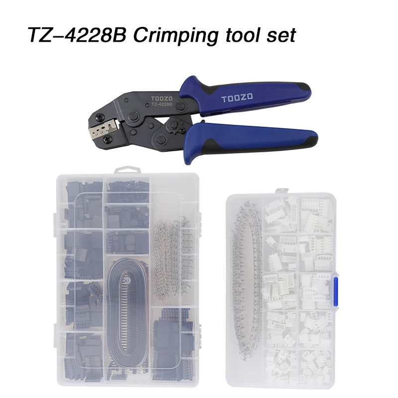 Crimping Tool Crimp Pliers Set XH2.54 SM Plug Spring Clamp Crimping Pliers For JST ZH1.5 2.0PH 2.5XH EH SM Connectors TZ-4228B