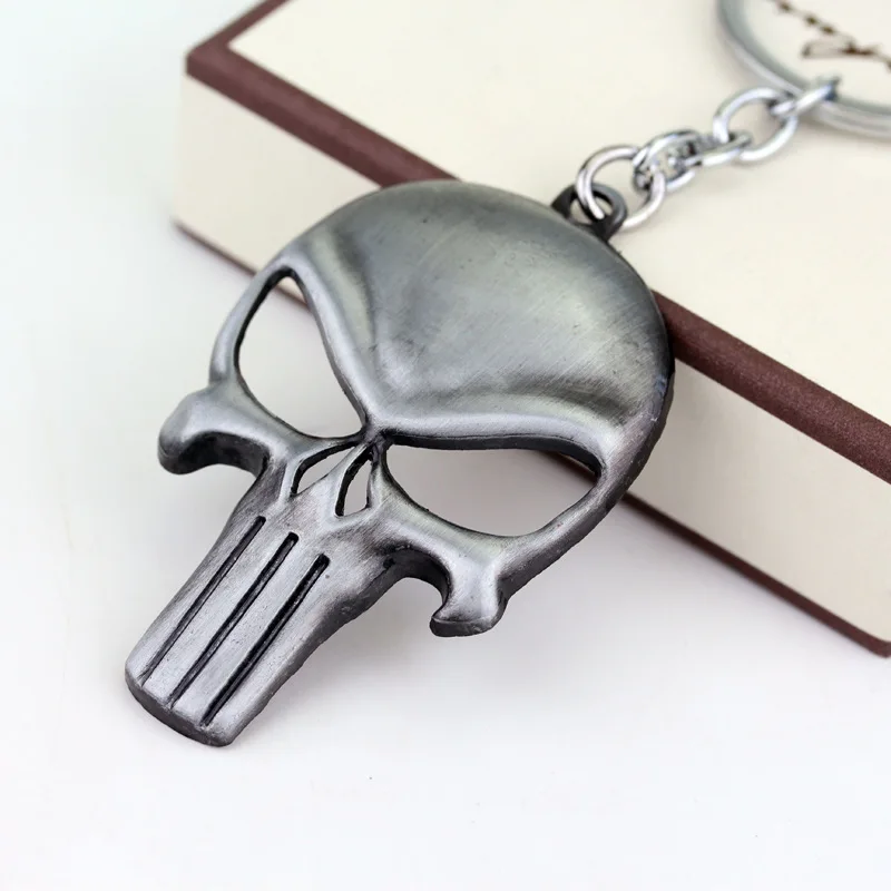 Halloween pendant terminator logo helmet mask cosplay modeling key ring key chain accessories small gifts