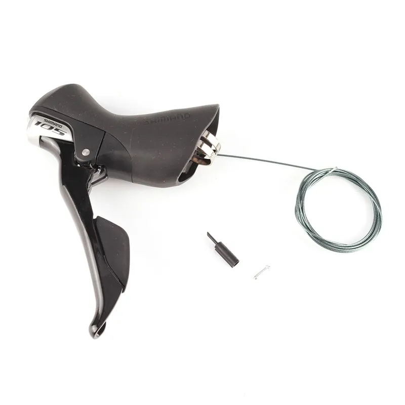 SHIMANO 105 ST-R7000 Schalthebel Dual Control Hebel links 2-fach oder rechts 11-fach, einseitiger Schalthebel für Rennrad, Original Shimano – Detail 4