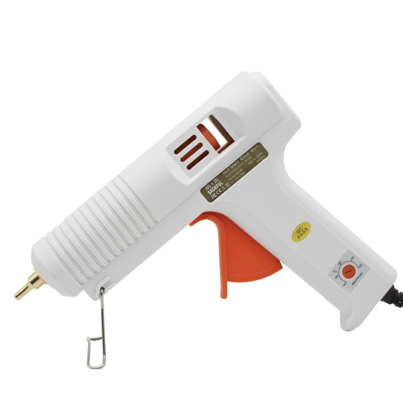 Hot Melt Glue Gun 150W Temperature Ajustable Glue Gun Industrial Craft Hot Gun 1mm Nozzle DIY Repair Hot Melt Gun