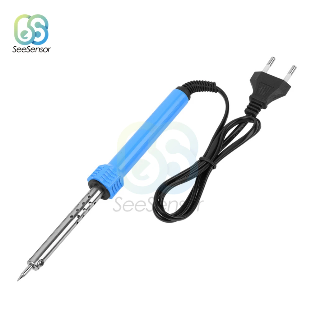 

Electric Soldering Iron EU Plug AC 220V 240V 40W 60W Welding Solder Rework Station Heat Pencil Repair Tools Color Random