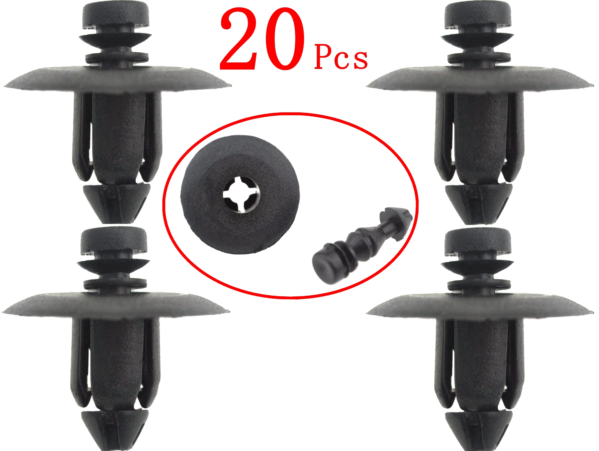 

20 штук Дверная панель зажимы отделкой установки крепежа винты для Chrysler Dodge