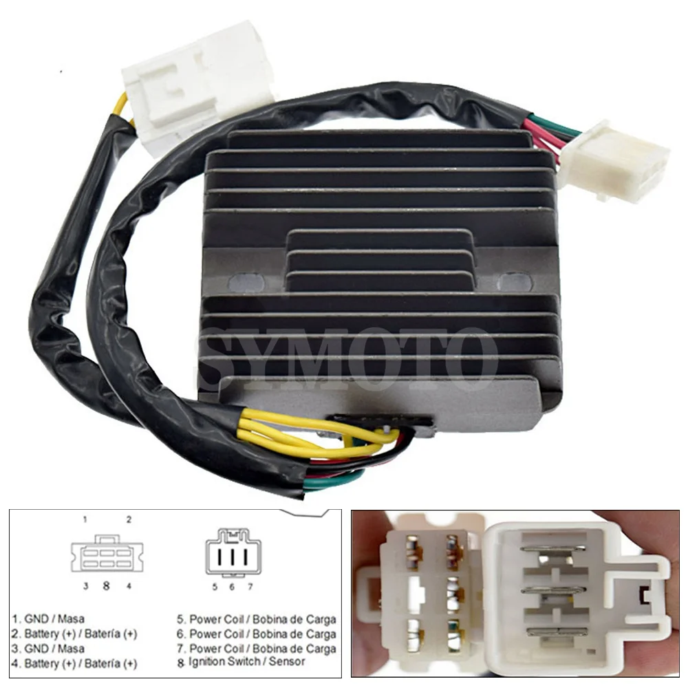 

Motorcycle Voltage Regulator Rectifier 12V For Honda FJS 400 Silverwing 2006 2007 2008 FJS400