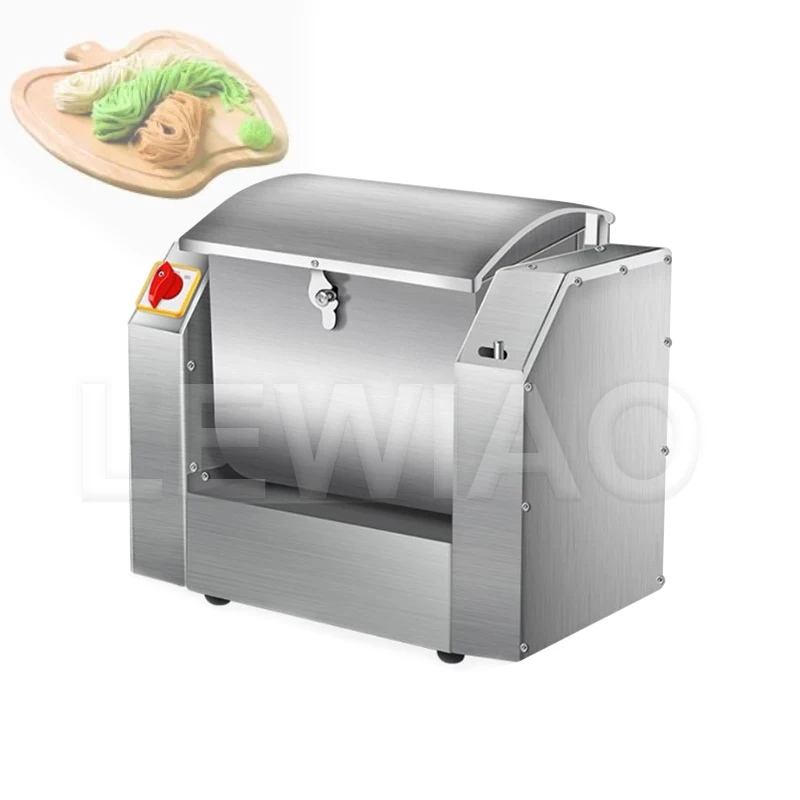 Commercial Electric Kitchen Flour Dough Kneading Mixer Machine Food Minced Meat Stirring Pasta Mixing Bread Blender Maker 220v