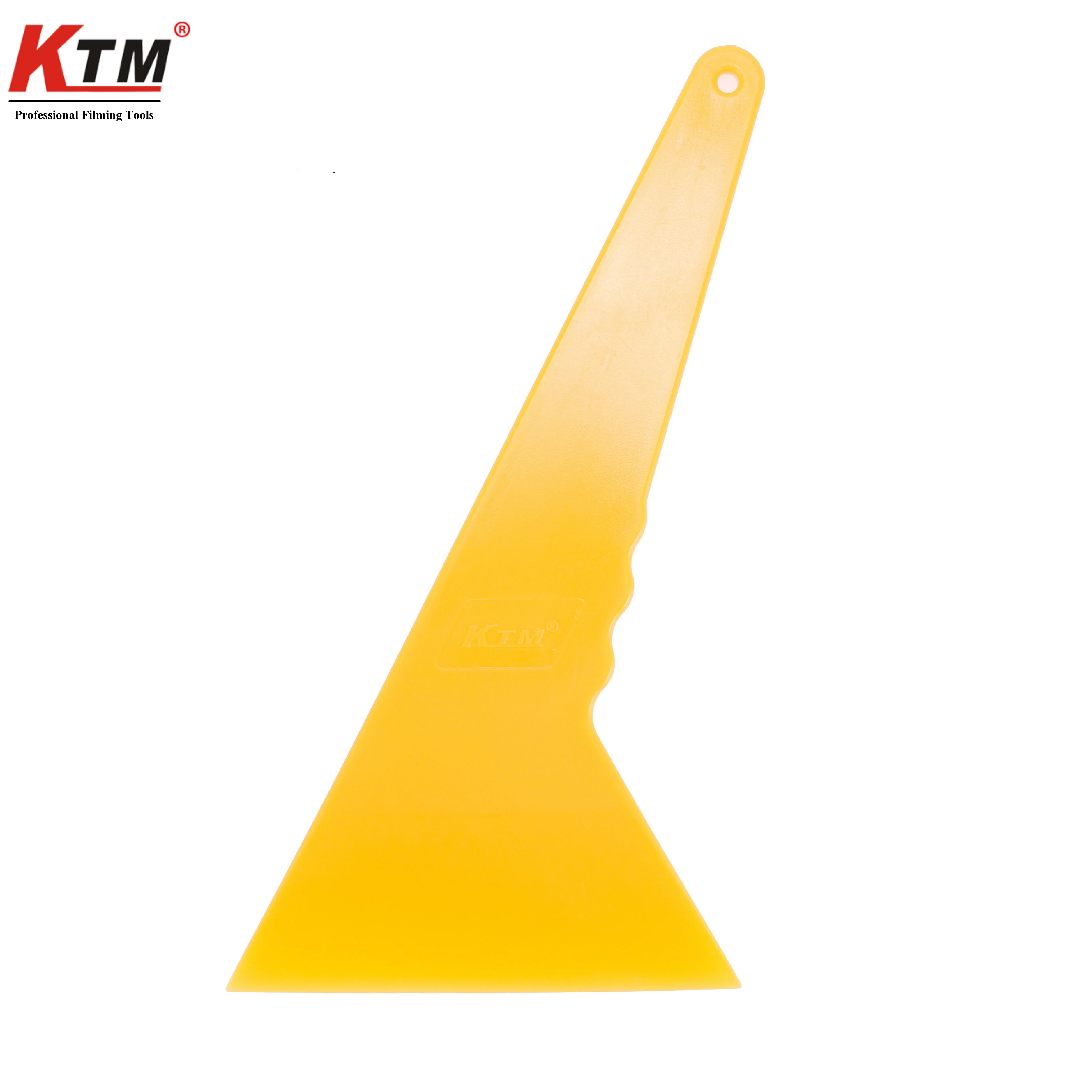 KTM Car Vinyl Carbon Fiber Film Wrapping Bubble Scraper Tool Auto Body Window Sticker Decal Squeegee Cleaning Scraper Tools