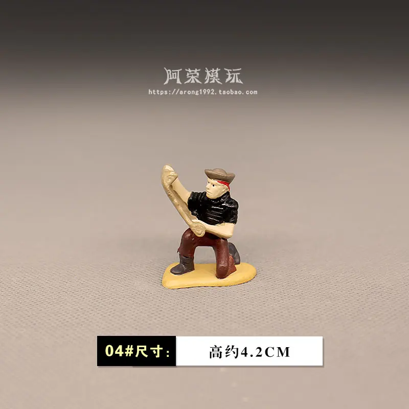 Karaibów piraci figurki Anime miniaturowa ozdoba walki stanowisko kapitan załogi dekoracji figurka figurka Model zabawki