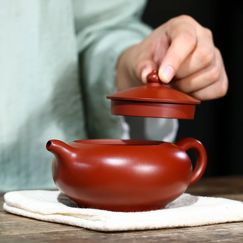 are recommended undressed ore famous king yixing, dahongpao town learn all hand big 300 cc element model of the teapot