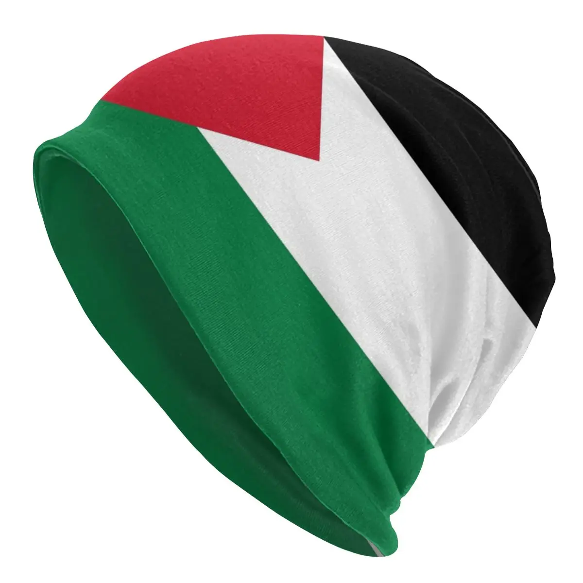 Flag Of Palestine Skullies Beanies Palestinian Gaza Arabic Hat Outdoor Men Women Caps Autumn Winter Dual-use Bonnet Knitted Hat