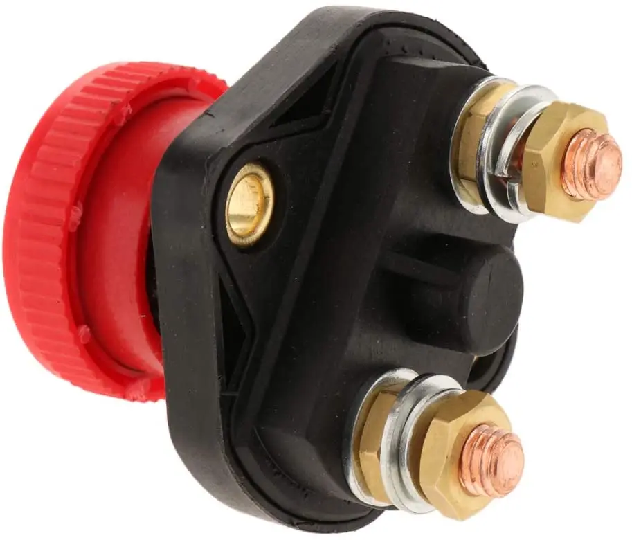 

Car Van Truck Boat Battery Power Disconnect Rotary Isolator Kill on/off Switch Water-resistant Compatible with Auto Vehicles