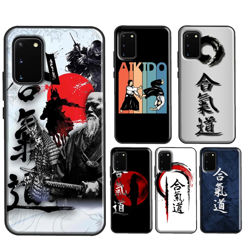 Aikido Japanese Martial Phone Case For Samsung S10 Plus S8 S9 S20 FE S22 S21 Ultra Note 10 Plus Note 20 Ultra