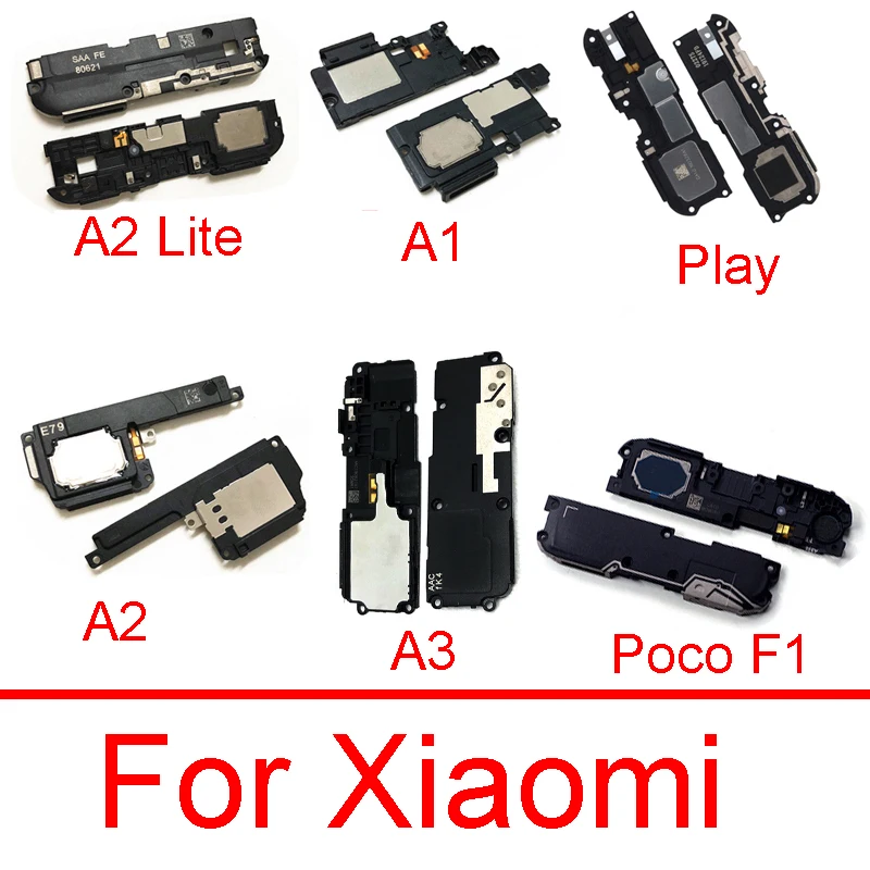 

Louder Speaker Ringer For Xiaomi A1 A2 Lite A3 5X 6X Mi Play CC9e Pocophone F1/For Redmi 6 Pro Loudspeaker Buzzer Module Parts