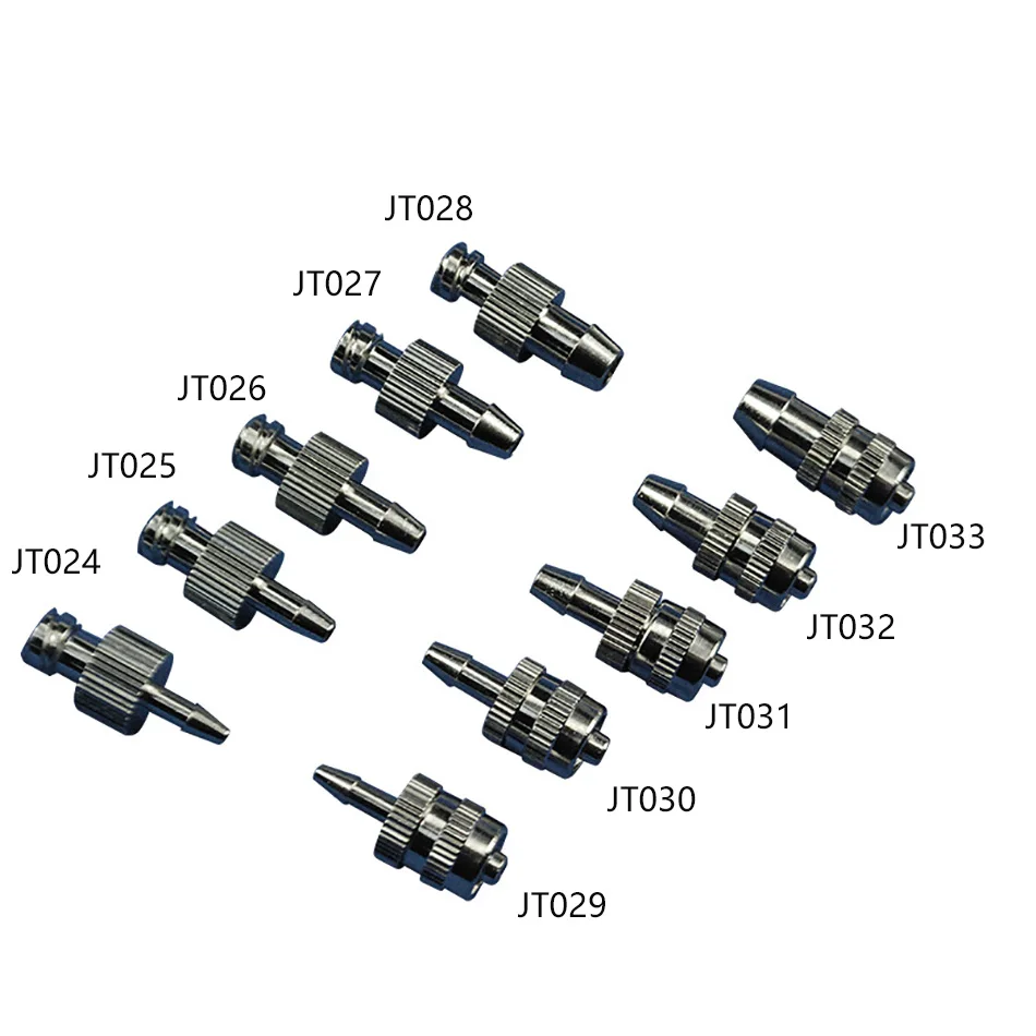 Air Valve Pipe Dispensing Glue Subpackaging Syringe Barrel Luer Lock Adapter Fitting Connector  Metal Nickel Plated Brass