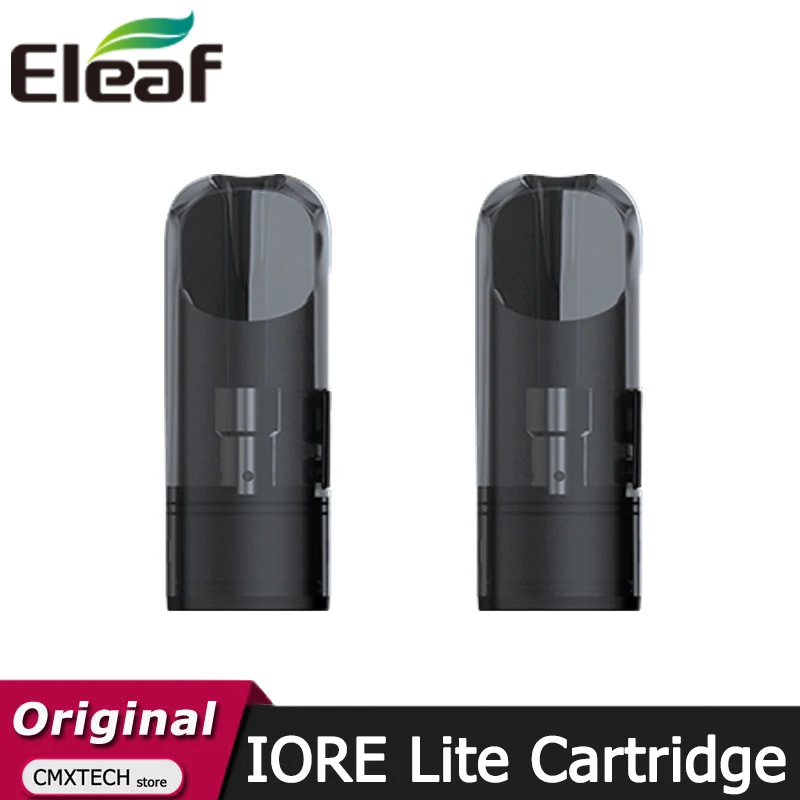 2/4/6 قطعة خرطوشة جراب Eleaf IORE Lite الأصلية 1.6 مللي مع ملف 1.2ohm للسجائر الإلكترونية IORE Lite Pod Vape Kit Vaporizer #1