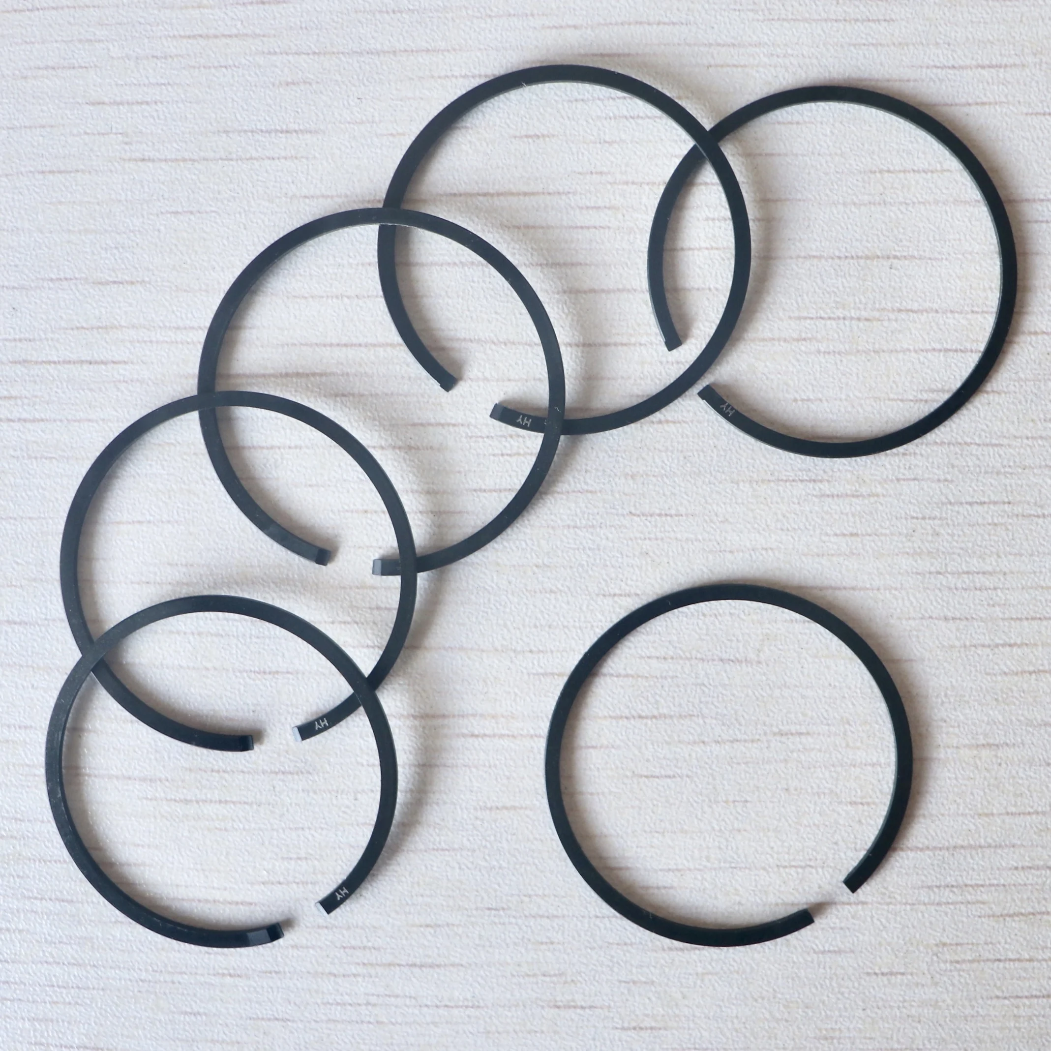 10pcs/lot 34MM 38MM 39MM 37MM Piston Ring For Gasoline Chainsaw Cylinder Chainsaw Replacement