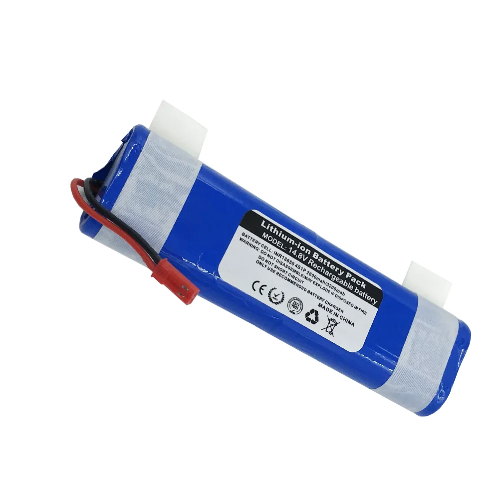 Vakaumus 14.8V 2600mah 3200Mah 18650 Lithium Battery For ILIFE V3s Pro  V50  V5s Pro  V8s  X750 Robot Vacuum Cleaner Battery