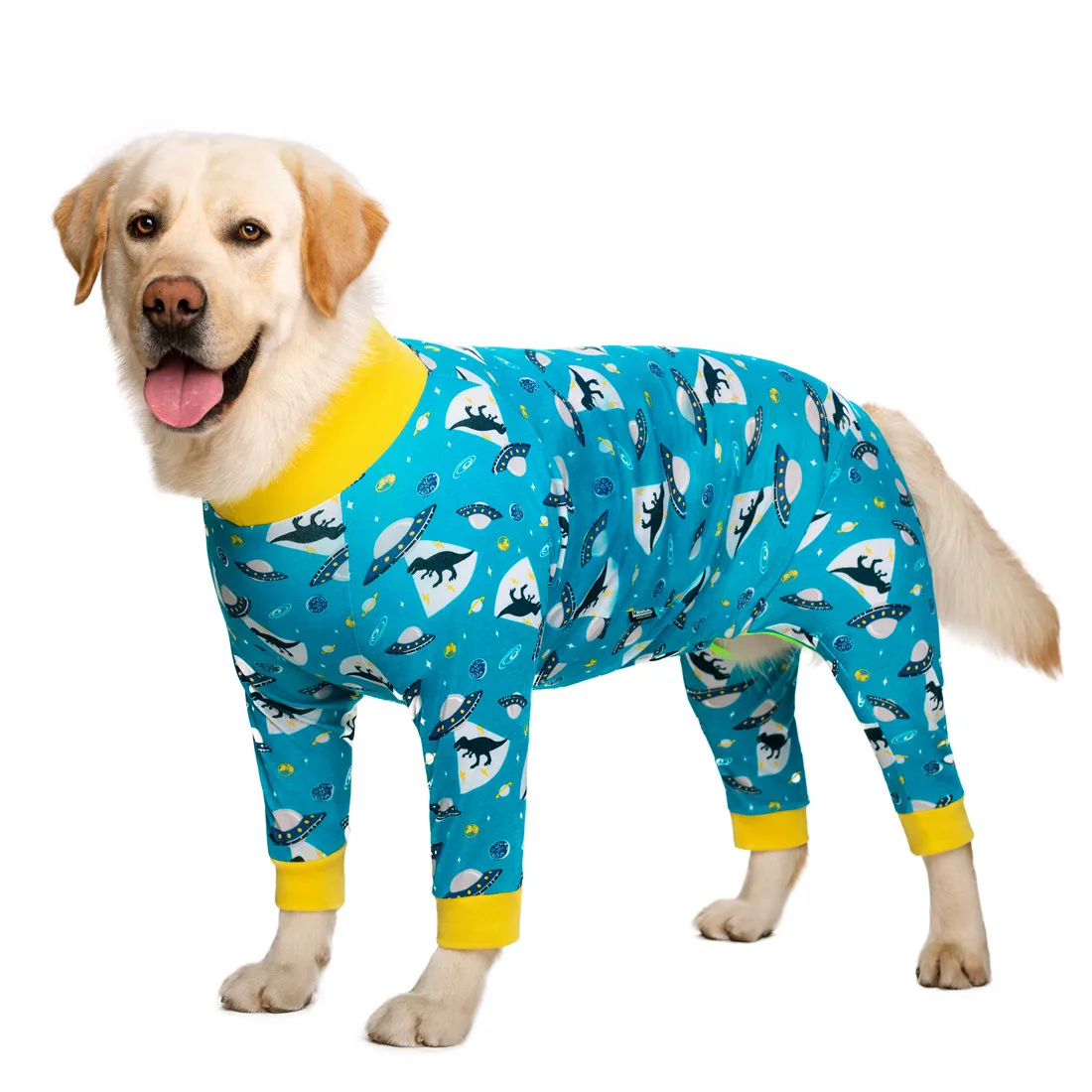 Dinosaur Printed Dog Jumpsuit For Dogs Girl/Boy Medium Large Dog Pajamas Dog Clothes Costume Clothing Shirt Honden Kleding