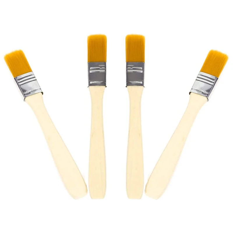 Set di pennelli da 30 pezzi con manico in legno, pennello per pulizia e rimozione della polvere, pennello lucido, pennello ad olio