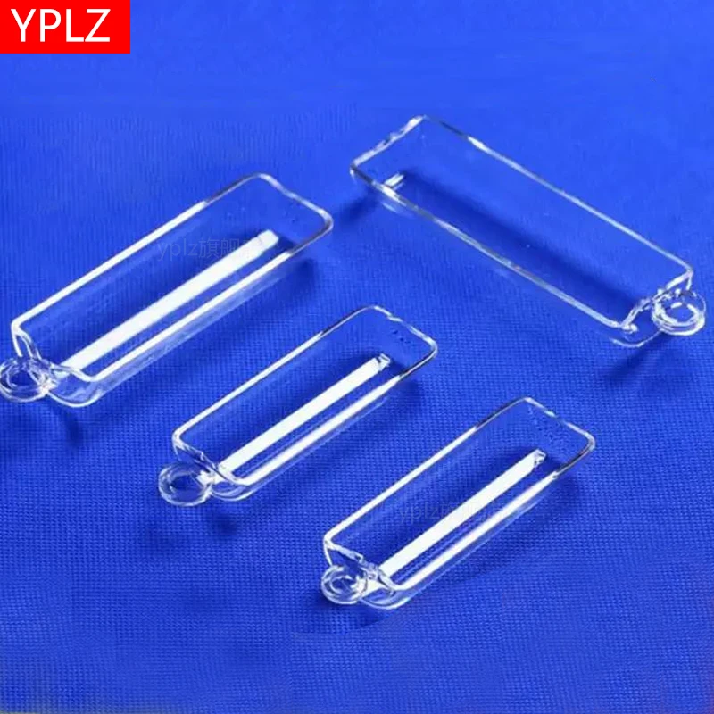 High purity quartz boat glass boat for semi-circular flat bottom high temperature resistant and transparent tubular furnace