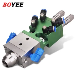 AB double liquid dispensing valve thimble type fine adjustment glue volume filling valve quick drying glue coating control